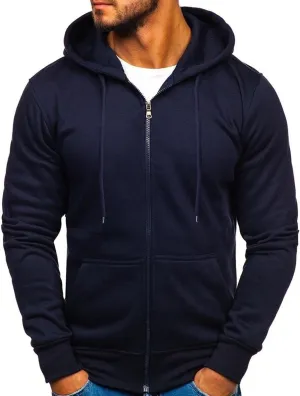 Hoodies for Men, Men Hoodies Casual Hoodies with Pockets Full Zip Long Sleeve Sweatshirt Sports Hooded Jacket 2023