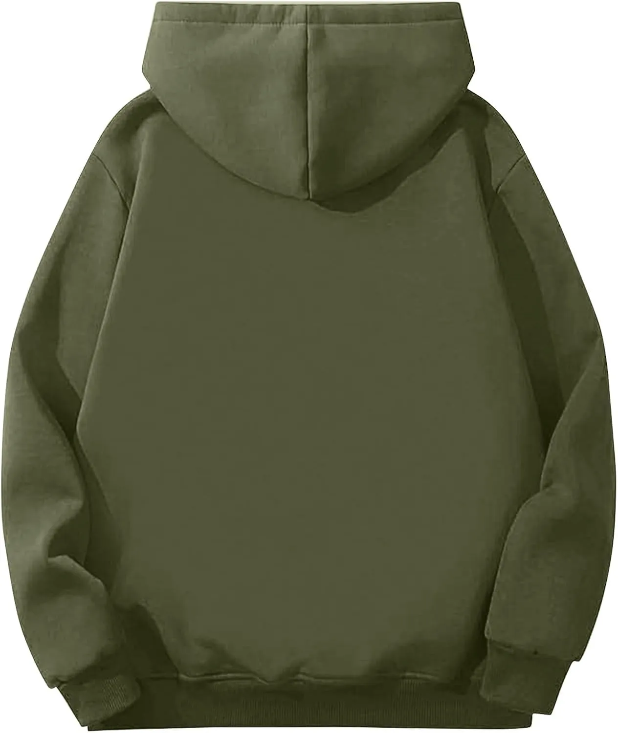 Hoodies For Men Sherpa Fleece Lined Sweatshirt Pullover Sweaters Winter Warm Hoodie With Pockets