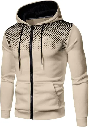 Hoodies for Men Zip Up, hoodies for men graphic, Mens Hoodies Zip Up Lightweight Long Sleeve Sports Hooded Sweatshirt Jackets with Zip Pocket A01
