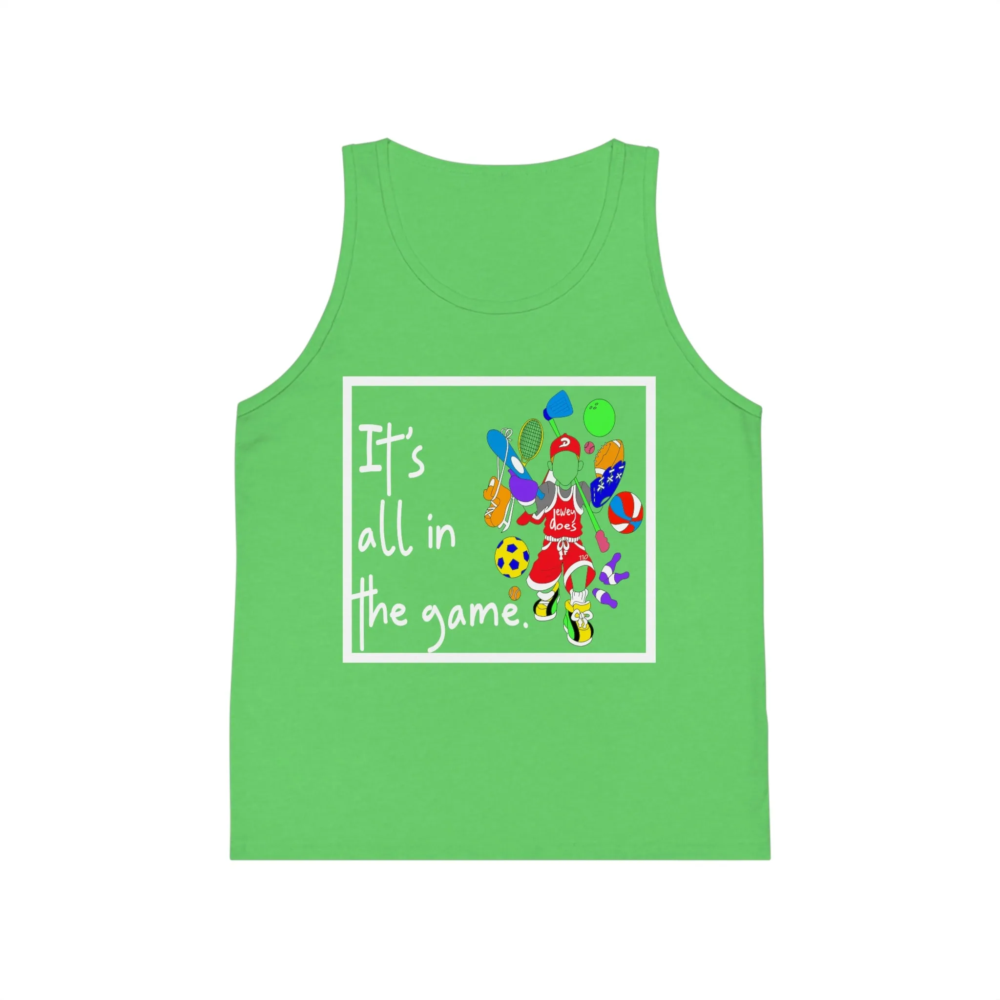It's all in the game - Kid's Jersey Tank Top