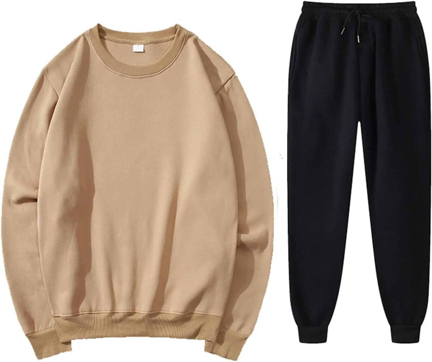 Jogger Sets for Women 2 Piece Lounge Sets Fall Sweatshirt Sets Outfits Matching Sweatsuits Two Pi