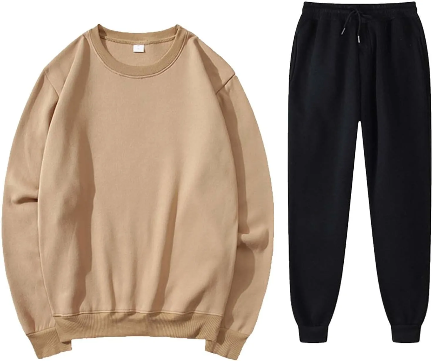 Jogger Sets for Women 2 Piece Lounge Sets Fall Sweatshirt Sets Outfits Matching Sweatsuits Two Pi