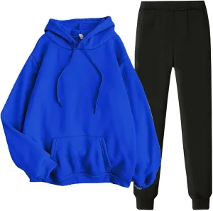 Jogger Sets for Women 2 Piece Lounge Sets Fall Sweatshirt Sets Outfits Matching Sweatsuits Two Pi