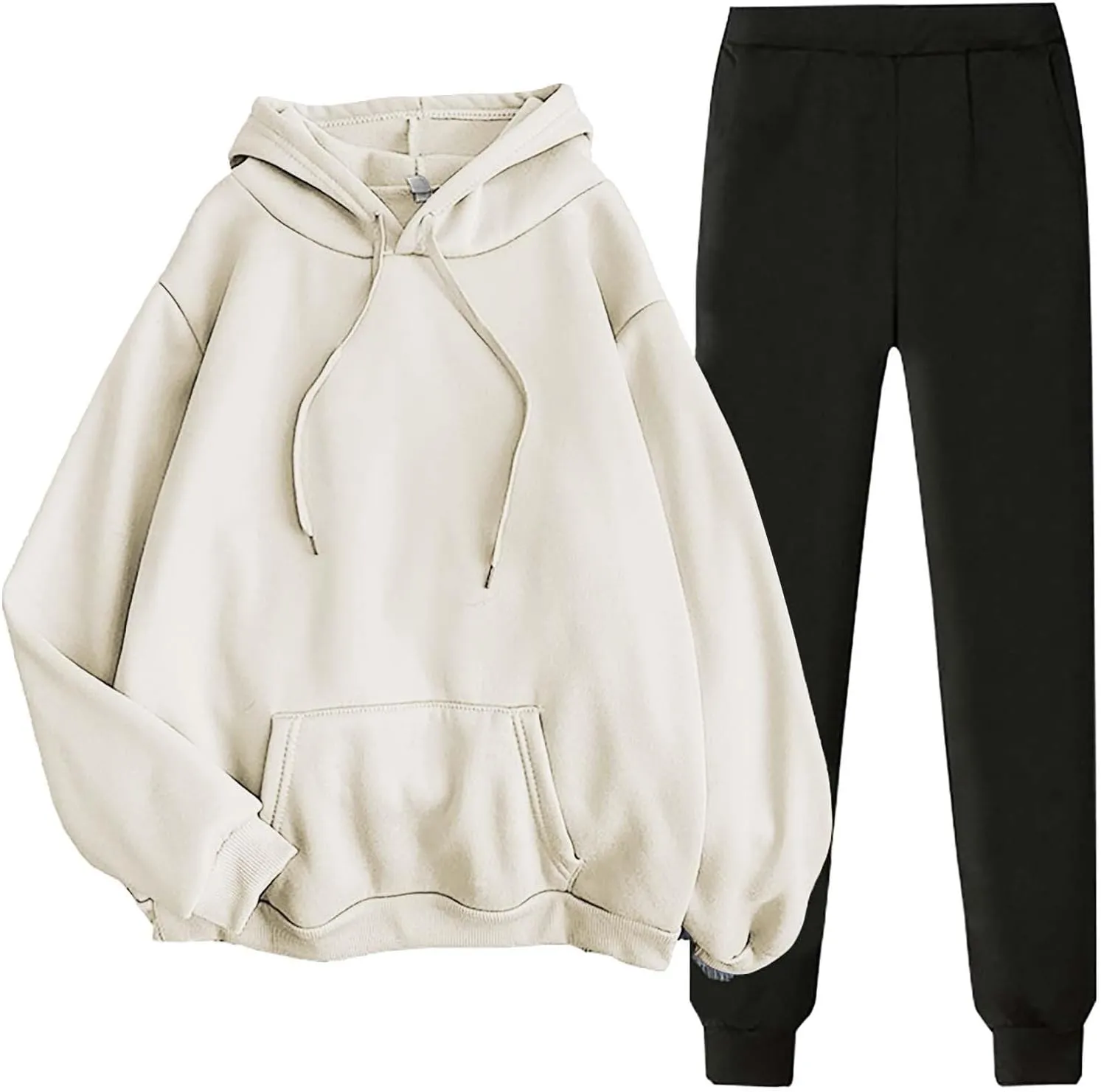 Jogger Sets for Women 2 Piece Lounge Sets Fall Sweatshirt Sets Outfits Matching Sweatsuits Two Pi