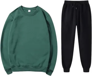Jogger Sets for Women 2 Piece Lounge Sets Fall Sweatshirt Sets Outfits Matching Sweatsuits Two Pi