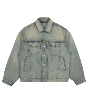 KENZO Drawn Varsity Denim Jacket