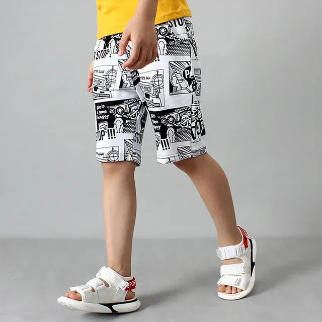 Kids Baby Boys Sports Pants Children Cotton Clothing Shorts Clothes Boy Girl Short Trousers 5- 13 Years