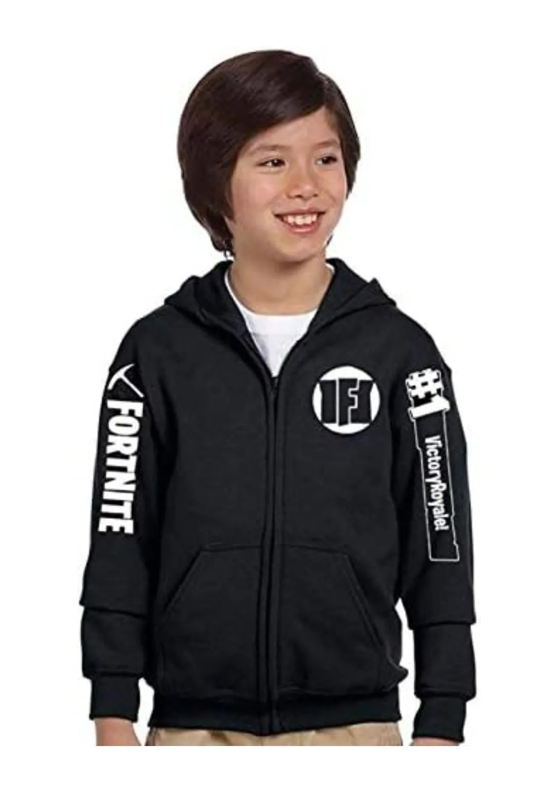Kids Boys Girls Fortnite Zipper Hoodies S1017194