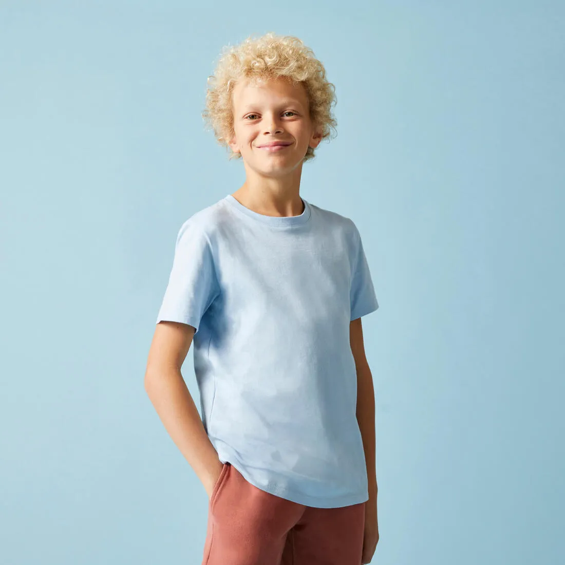 Kids' Unisex Cotton T-Shirt 500