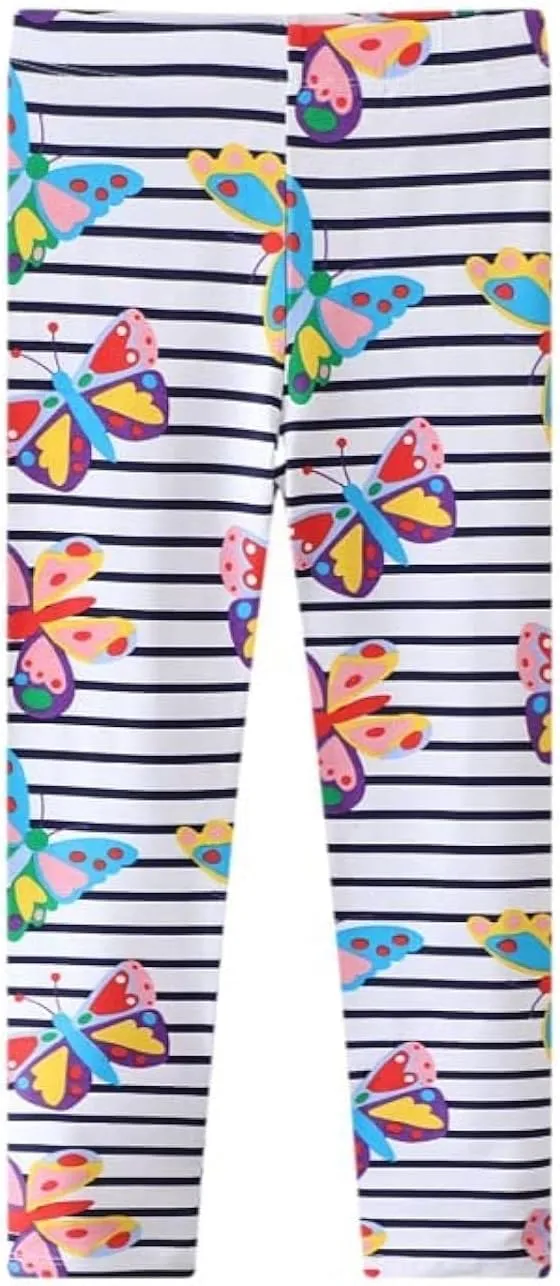 KISSOURBABY Girls Toddlers' Leggings Fashion Stretch Pants Comfortable Bottoms