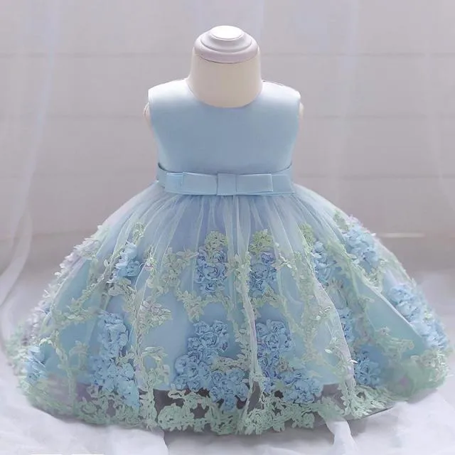 Lace Dresses for Girls-Princess Party-Children-Wedding- Flower Girl Attire