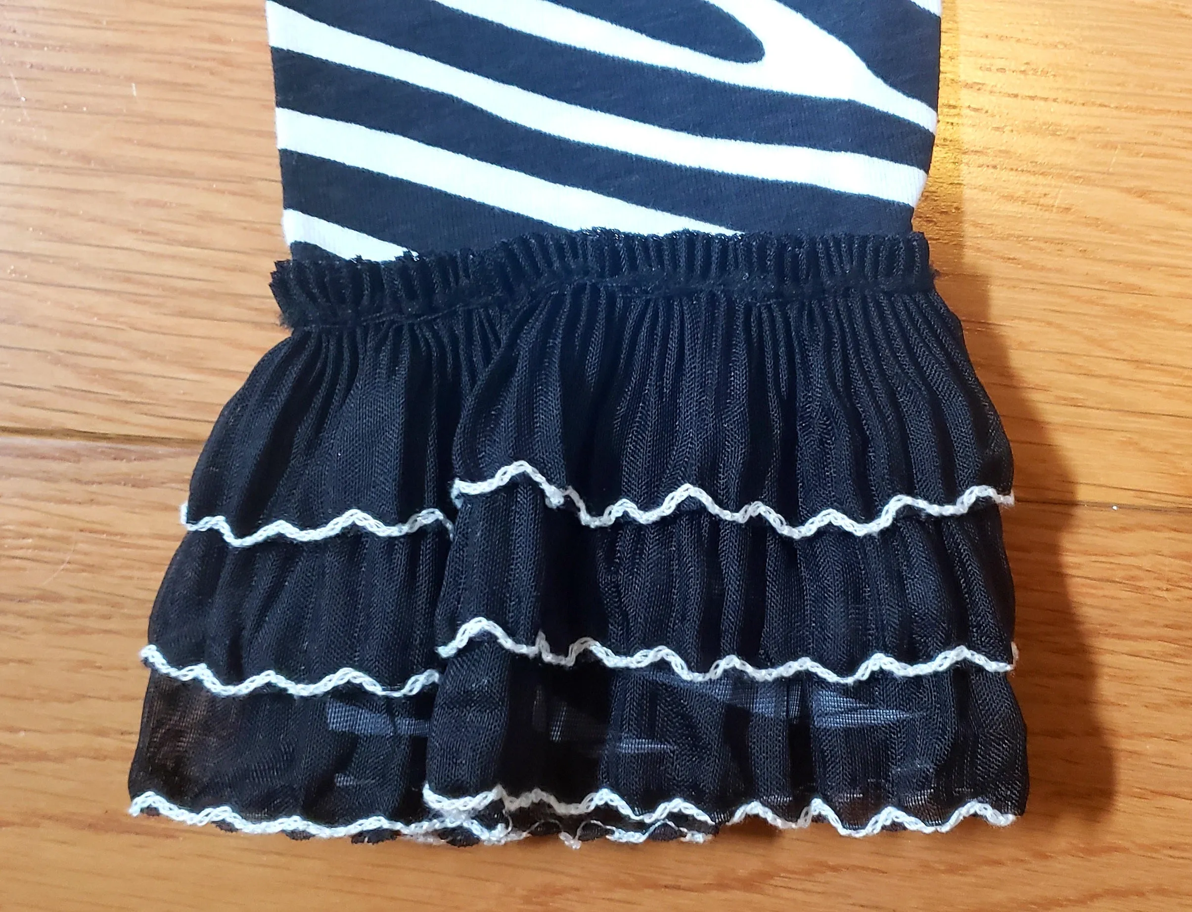 Lace Ruffled Pants