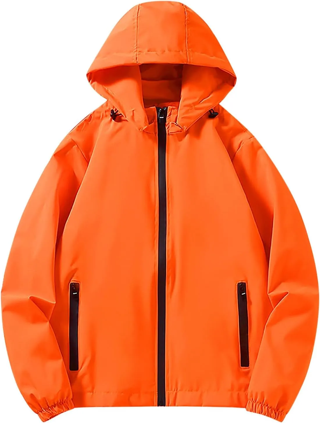 Lightweight Waterproof Jacket Women Hoodies Winter Fall Lightweight Long Sleeve Oversied Full Zip Coat Ourtwear