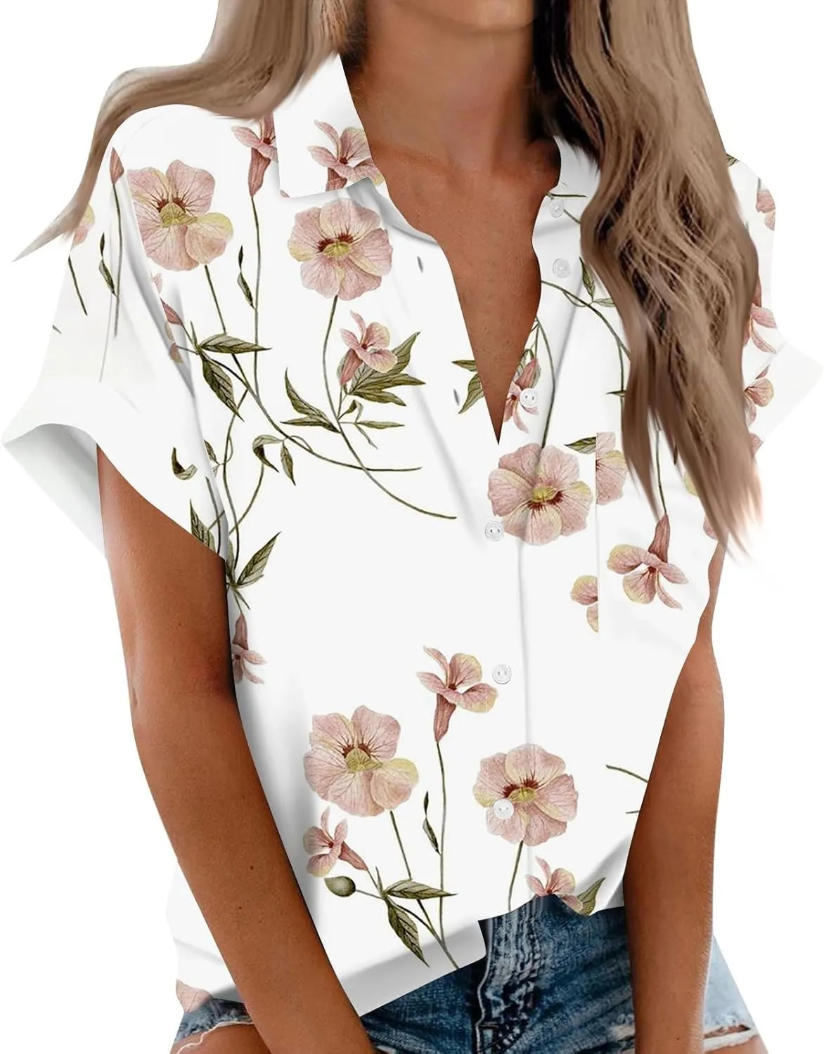 Linen Button Down Shirt Women Natural Autumn Fragrant Fabric Shirt Ladies Tops and Blouses Cotton Button Down