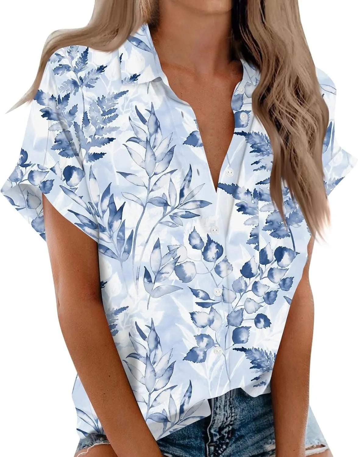 Linen Button Down Shirt Women Natural Autumn Fragrant Fabric Shirt Ladies Tops and Blouses Cotton Button Down