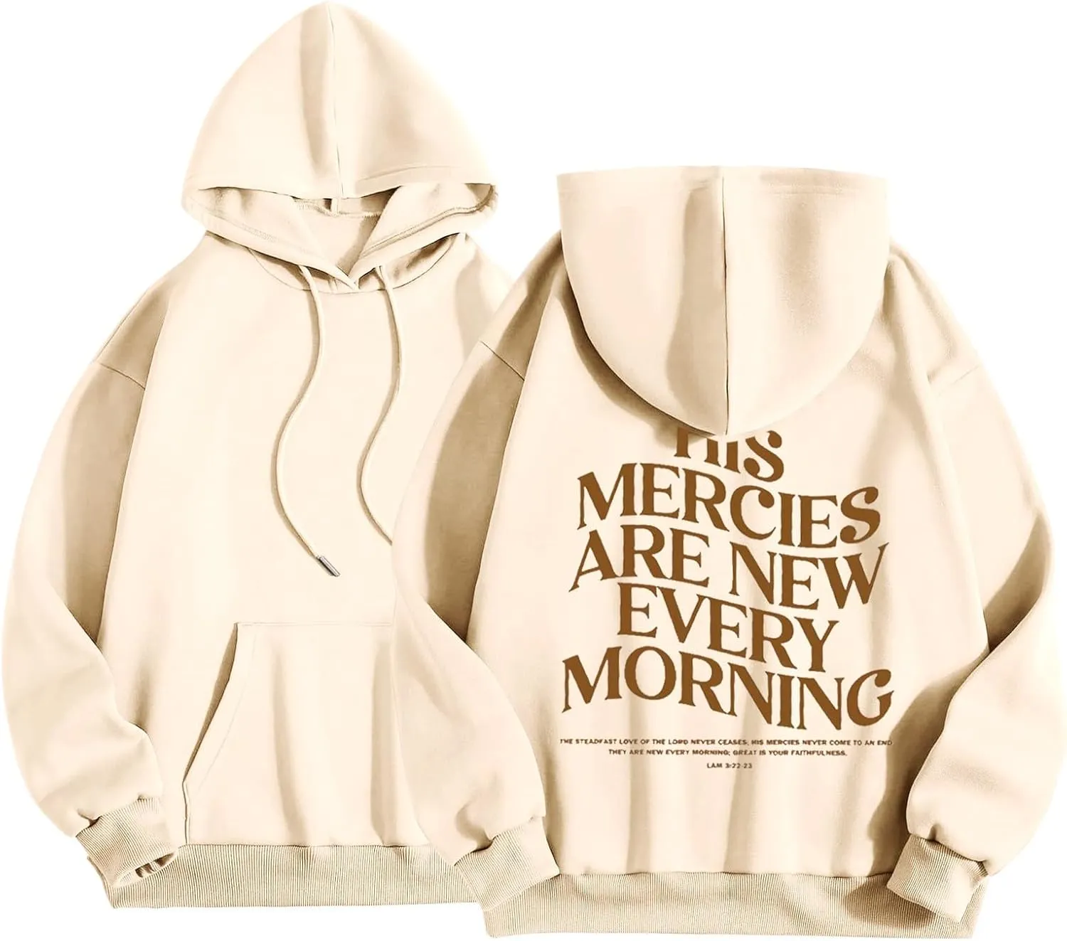 Living Water Eternal Life Graphic Christian Womens Hoodies Oversized Long Sleeve Jesus Faith Y2K Girls Sweatshirts Pullover