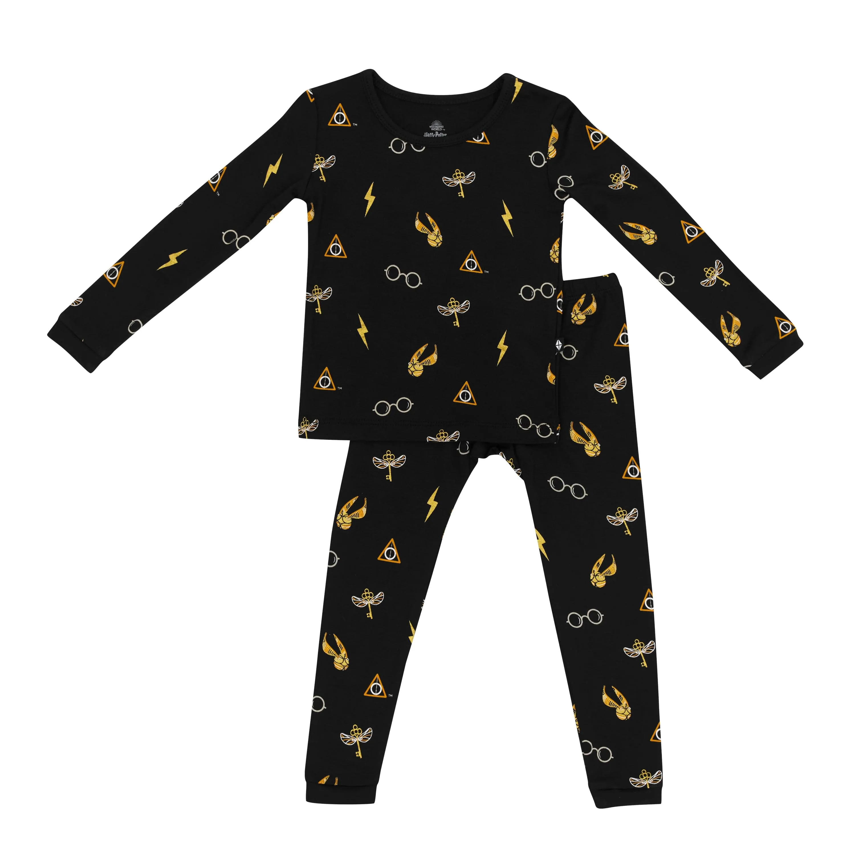 Long Sleeve Pajamas in Midnight Icon
