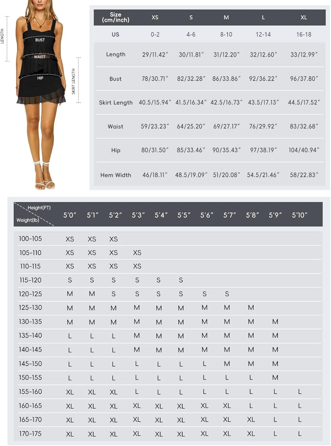 Lrady Women's Two Piece Skirt Sets Summer Peplum Tank Tops Ruffle Y2K Mini Skirts Bodycon Club Dress Outfits