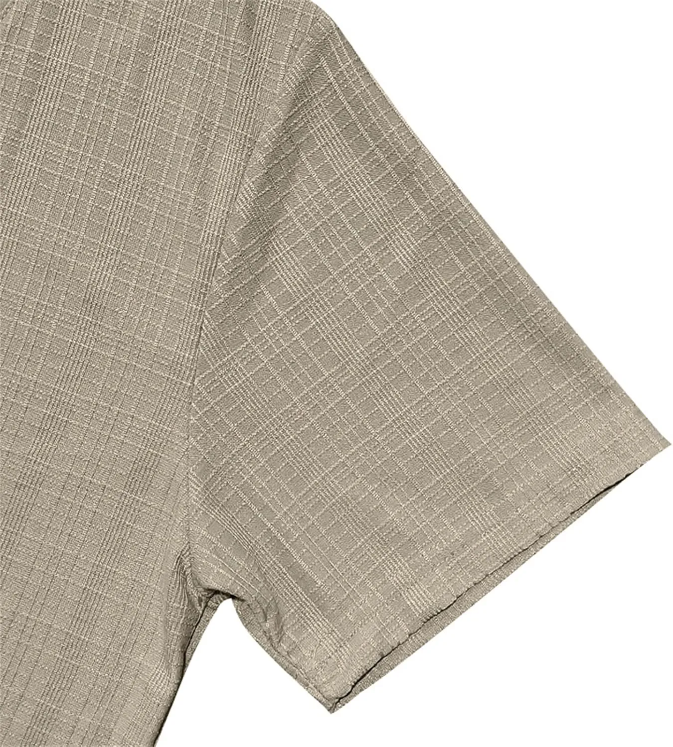 Men Viscose Pajama Top Button Up for Sleep, or Casual V Neck Short Sleeve, Breathable Summer Cardigan Style