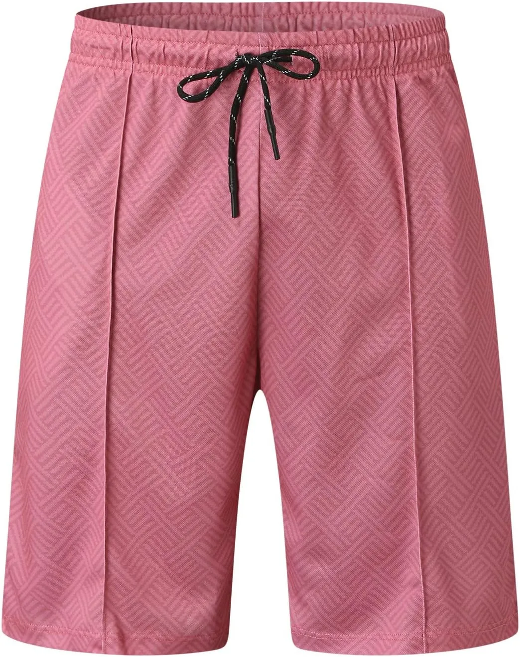 Men's 2 Piece Summer Beach Outfits Quarter Zip T Shirts Short Set Solid Color Big and Tall Comfort Sport Suit