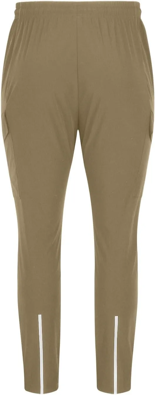 Mens Chino Trousers Jogger Sweatpant Plain Casual Wear Elastic Waist Drawstring Outdoor Work Pants Rugby Trousers