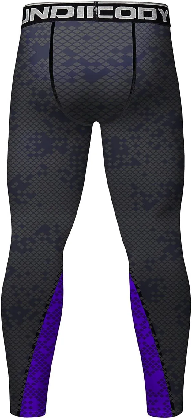 Men's Compression Elastic Tight Leggings Base Layer Leggings Running Workout Active Tights Bottoms
