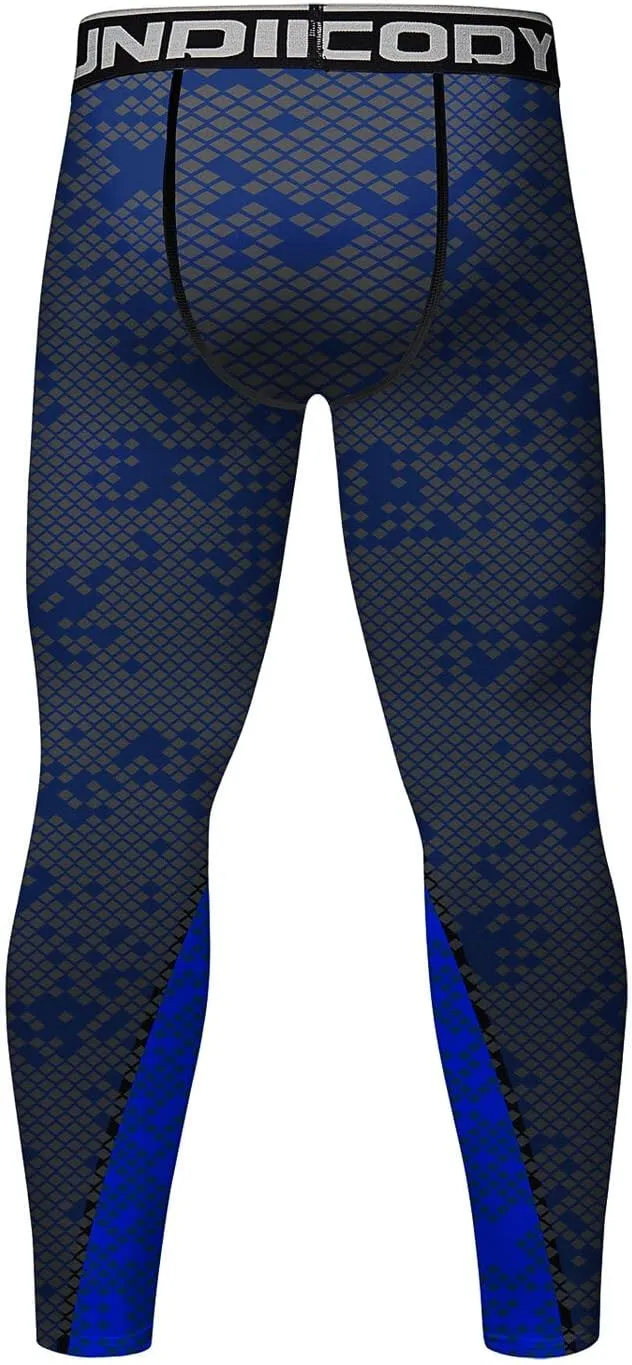 Men's Compression Elastic Tight Leggings Base Layer Leggings Running Workout Active Tights Bottoms