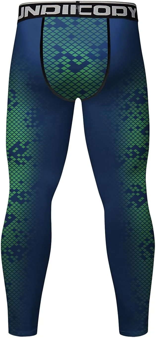 Men's Compression Elastic Tight Leggings Base Layer Leggings Running Workout Active Tights Bottoms