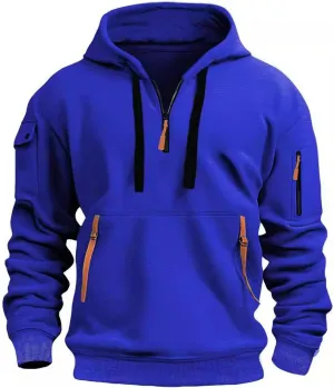 Men's Fashion Zip Up Hoodie with Pockets