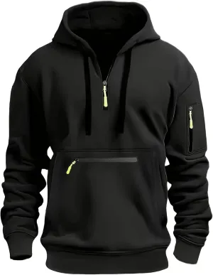 Men's Fashion Zip Up Hoodie with Pockets