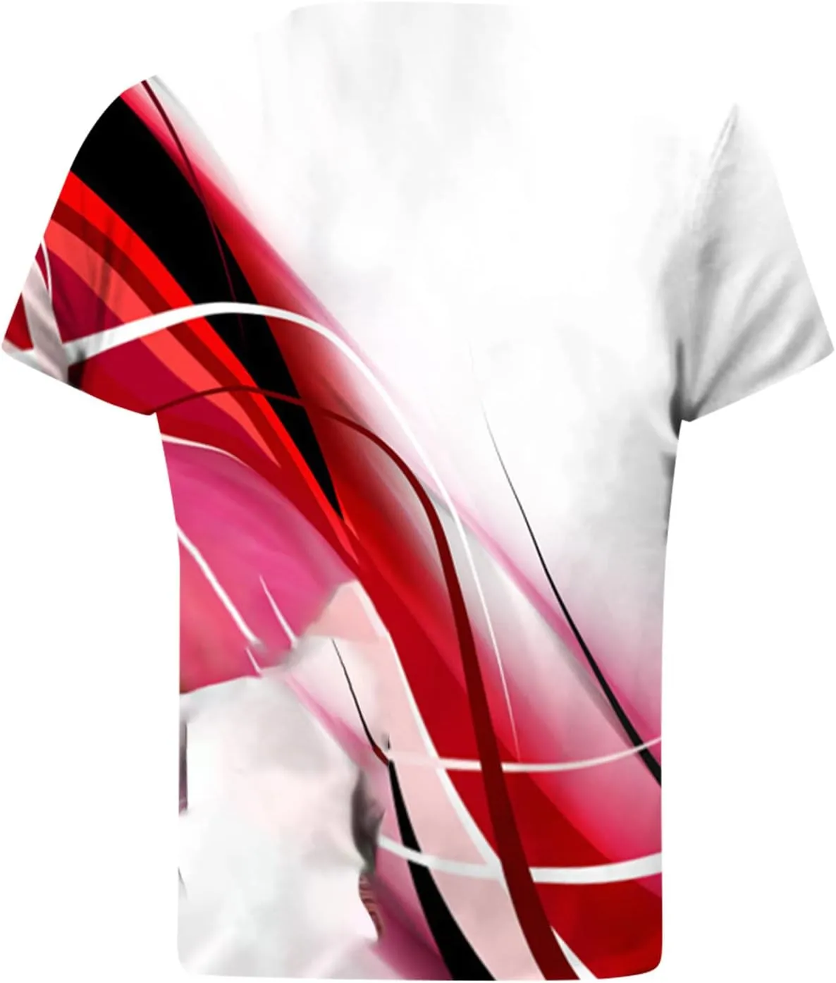 Mens Graphic T-Shirts Funny Digital Print Short Sleeve Shirts Slim Fit Graphic Summer Y2K Shirt Crewneck Western Tops