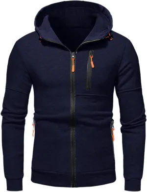 Mens Hoodies Custom Graphic Printed Hooded Shirt Sweat Men Luxury Hoodie Graphic With Zip Pockets Solid Color