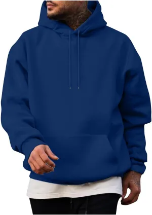 Men's Hoodies Multi Pocket Zip up Hoodie Lightweight Hooded Sweatshirt Fall Winter Jacket Active Sweatshirts