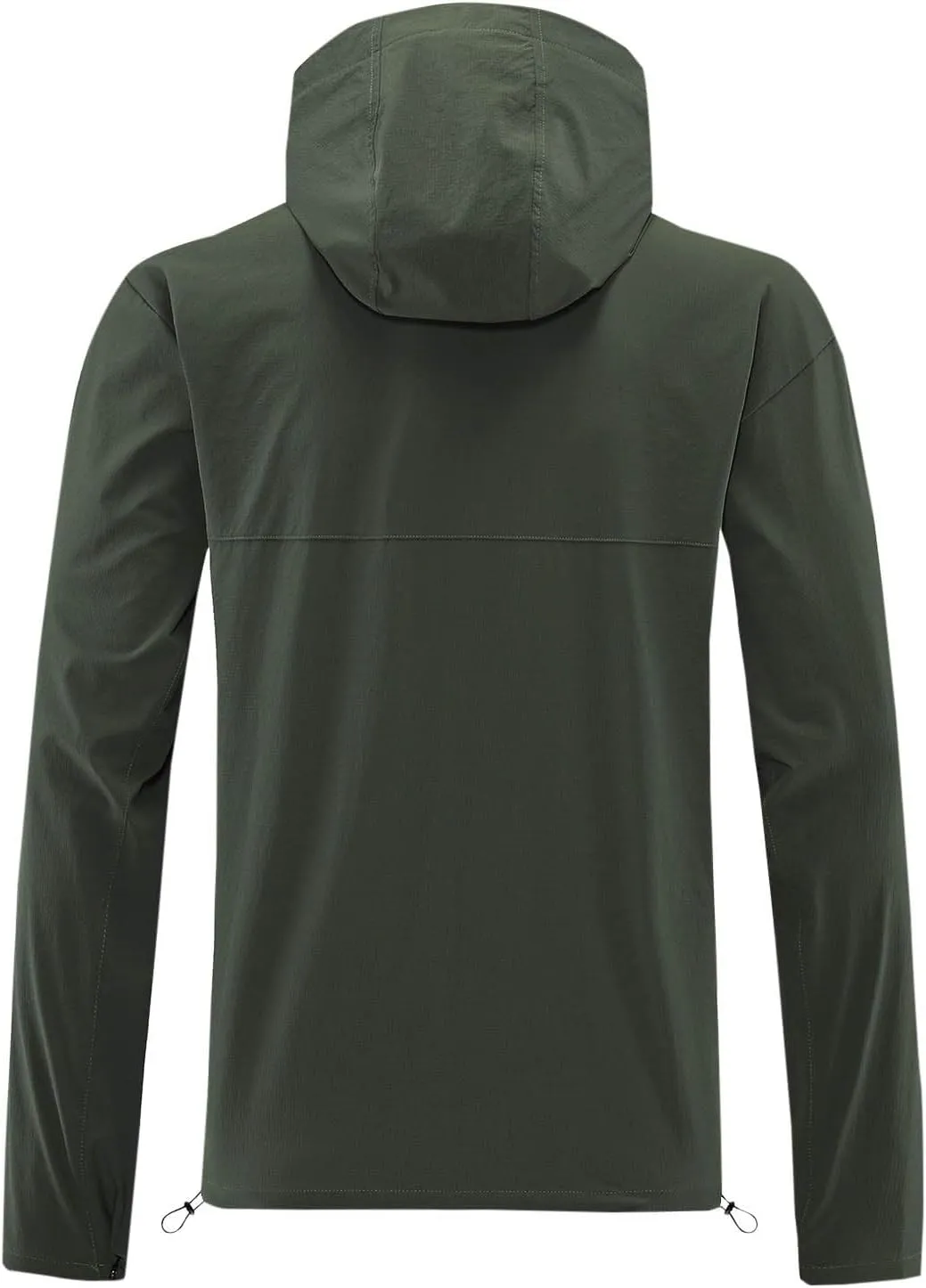 Men's Packable Rain Jackets Waterproof with Hood Lightweight Fashion Raincoat Windbreaker Outdoor Hiking Travel Coat