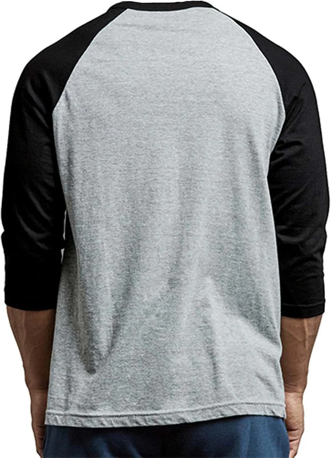 Men's Raglan Baseball Tee Shirt - Casual T-Shirts