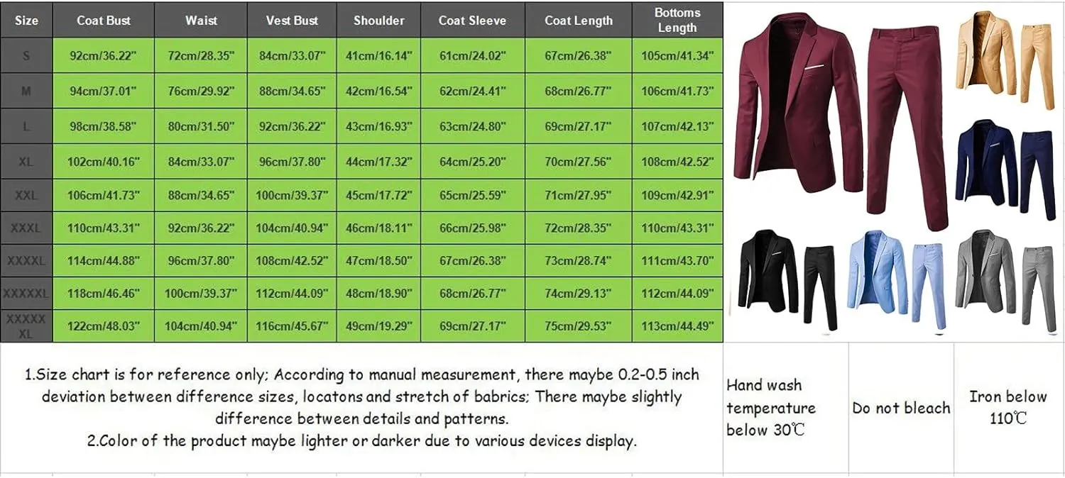 Mens Suits Classic Fit 2 Piece Slim Fit Jacket Pants Wedding Formal Outfits Groomsmen Suits Prom Homecoming Tuxedos
