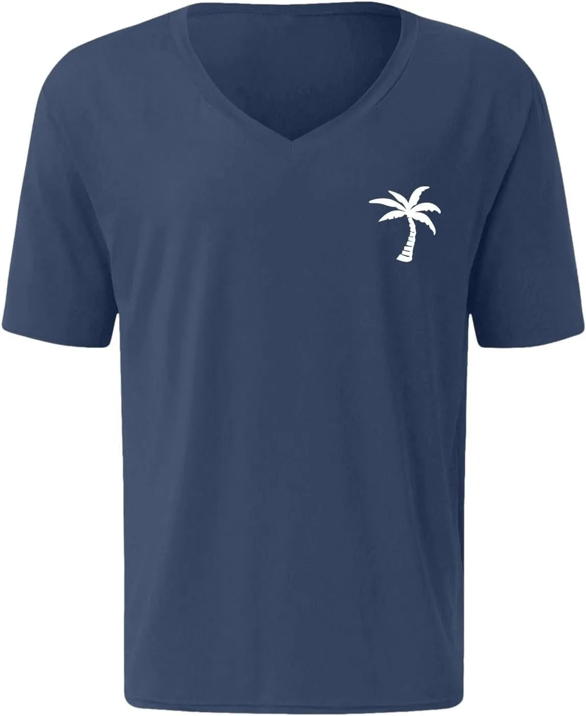 Mens T-Shirts V Neck Short Sleeve Fashion Graphic Tees Cotton Loose Casual Summer Crewneck Hipster Designer T Shirts