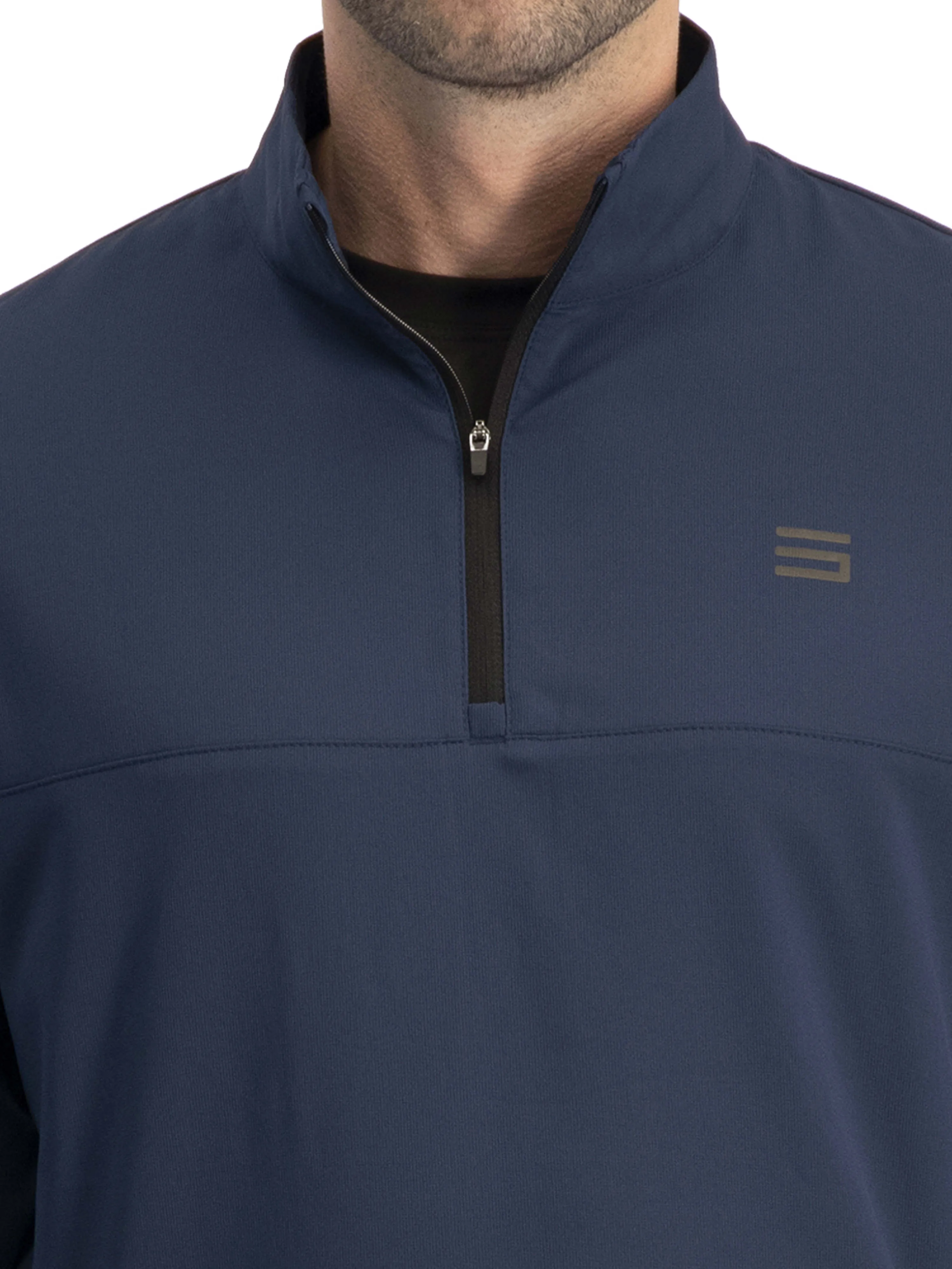 Mens Windbreaker Jackets - Half Zip Golf Pullover Wind Jacket - Vented, Dry Fit