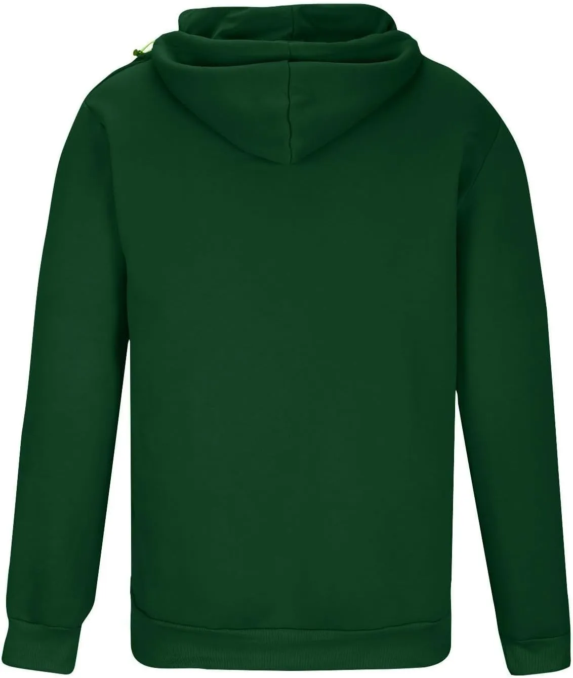 Men's Zip Up Hoodie Solid Zip Up Hooded Jacket Long Sleeve Drawstring Sweatshirt Lightweigt Athletic Coat with Pockets