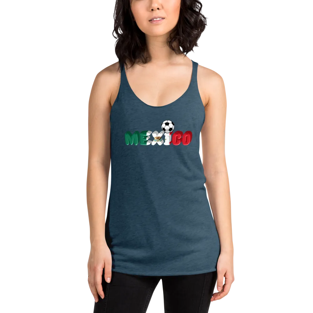 Mexico Soccer Women's Racerback Tank