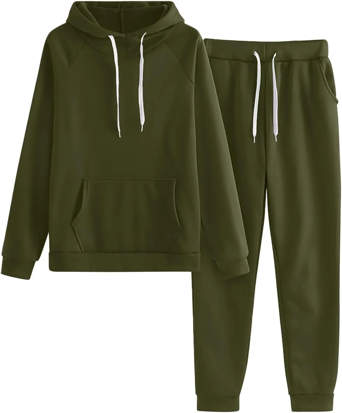 Plus Size Two Piece Sets for Women Casual Letter Graphic Hooded Sweatshirt Jogging Pant Sport Drawstring Tracksuits