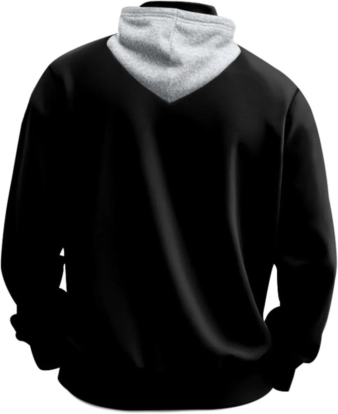 Quarter Zip Pullover Men Fleece Winter Hoodies Drawstring Fall Sweatshirts Long Sleeve Thermal Hoodies