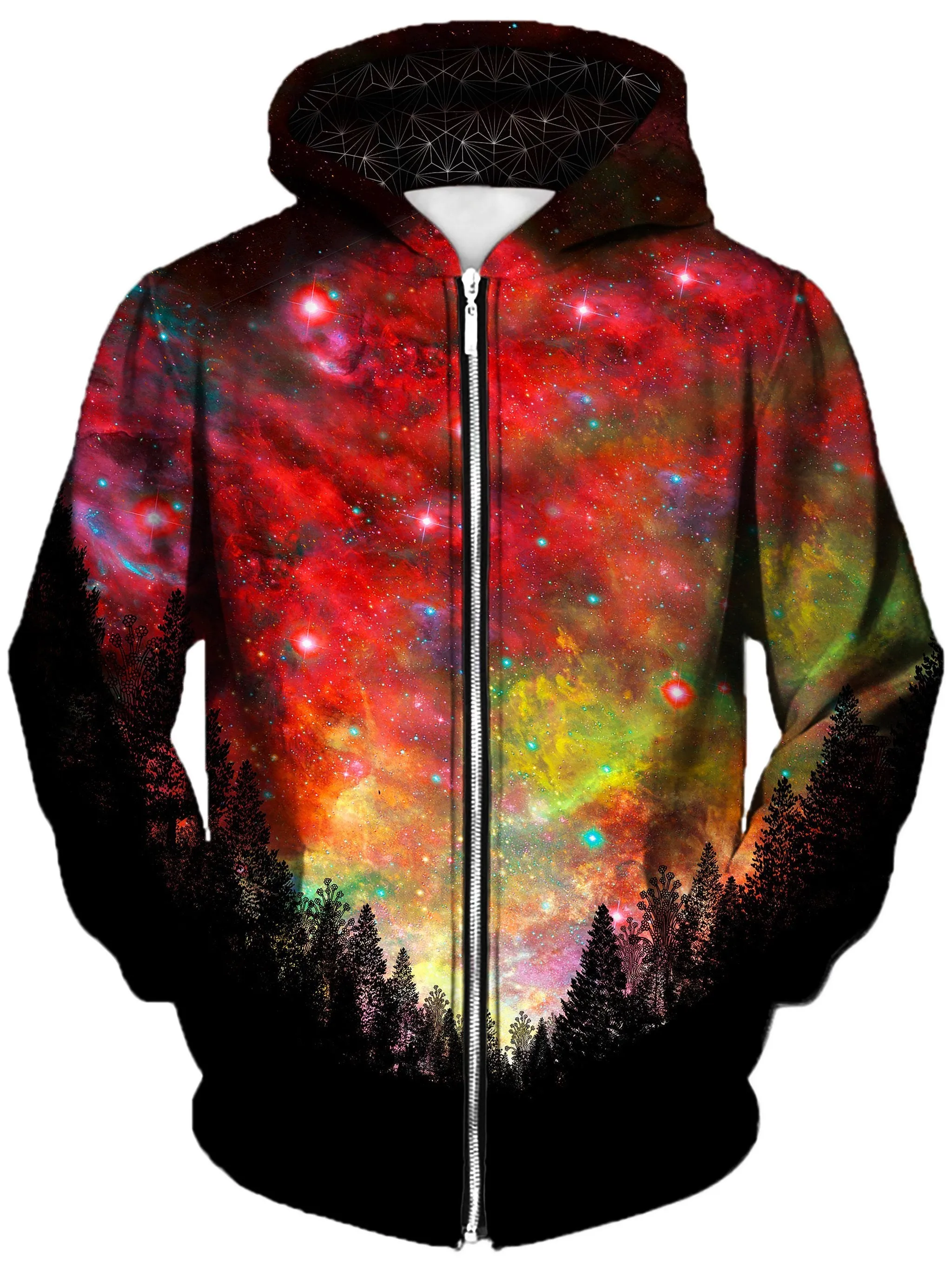 Rasta Woods Unisex Zip-Up Hoodie