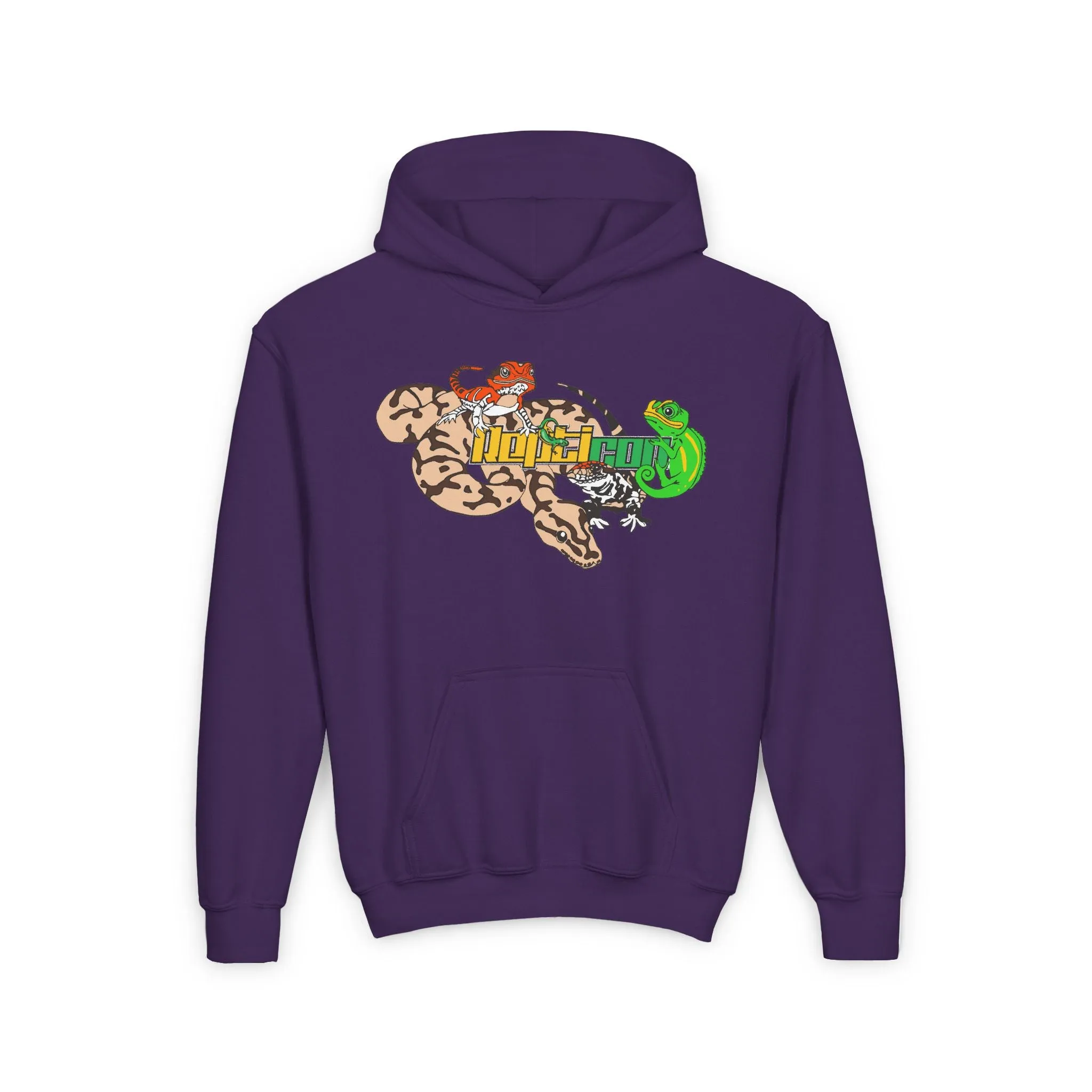 Repticon Youth Heavy Blend Hooded Sweatshirt w/ Reptile Group