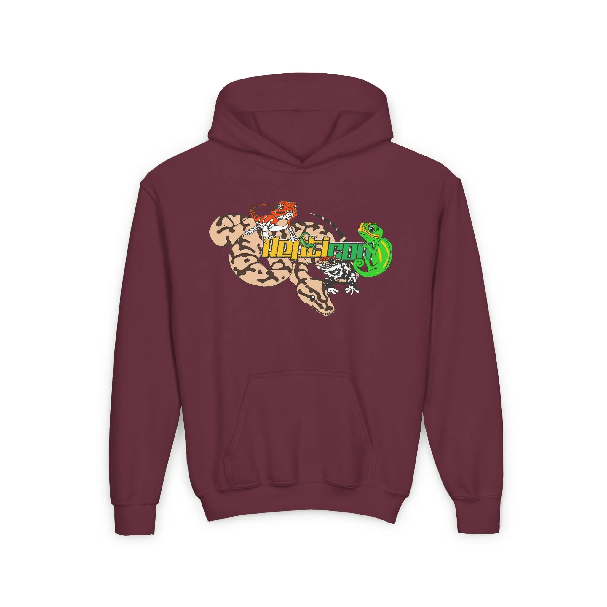 Repticon Youth Heavy Blend Hooded Sweatshirt w/ Reptile Group