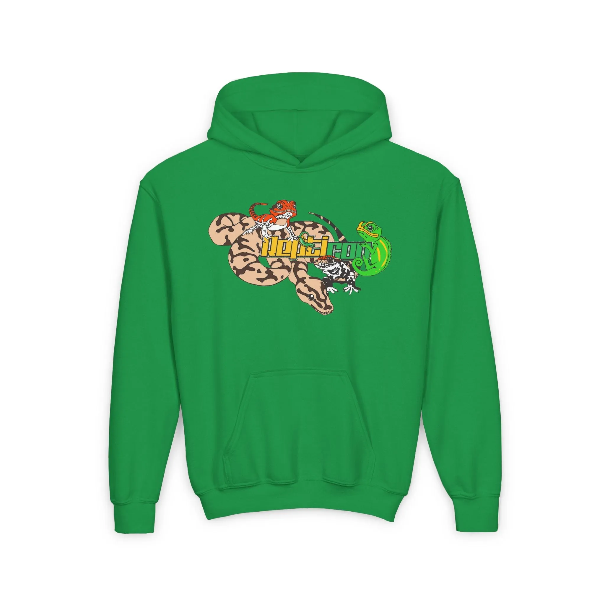 Repticon Youth Heavy Blend Hooded Sweatshirt w/ Reptile Group