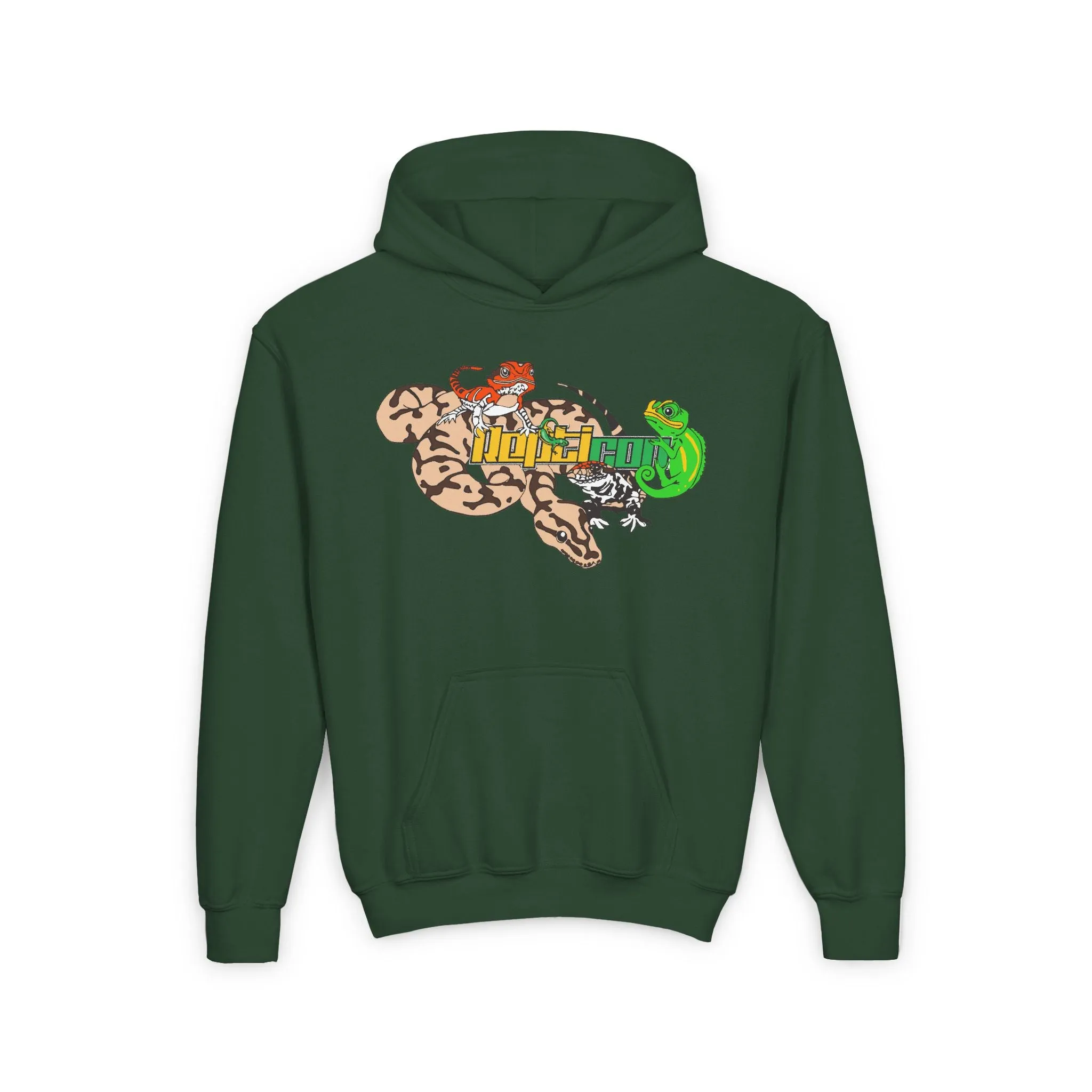 Repticon Youth Heavy Blend Hooded Sweatshirt w/ Reptile Group