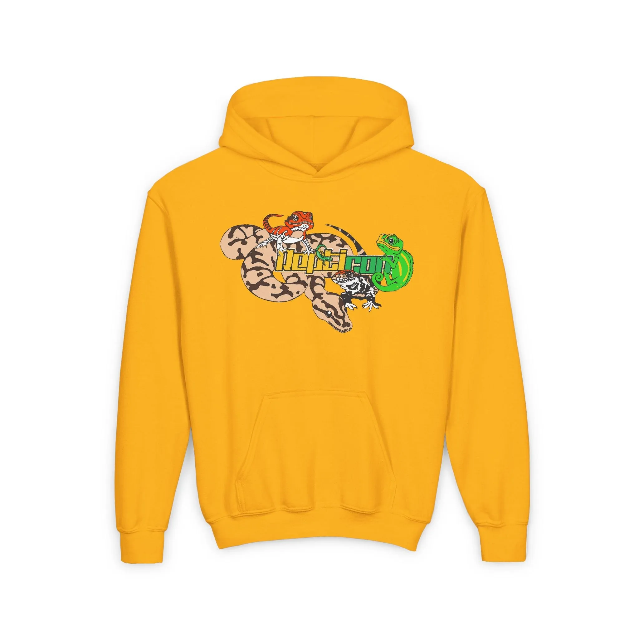 Repticon Youth Heavy Blend Hooded Sweatshirt w/ Reptile Group