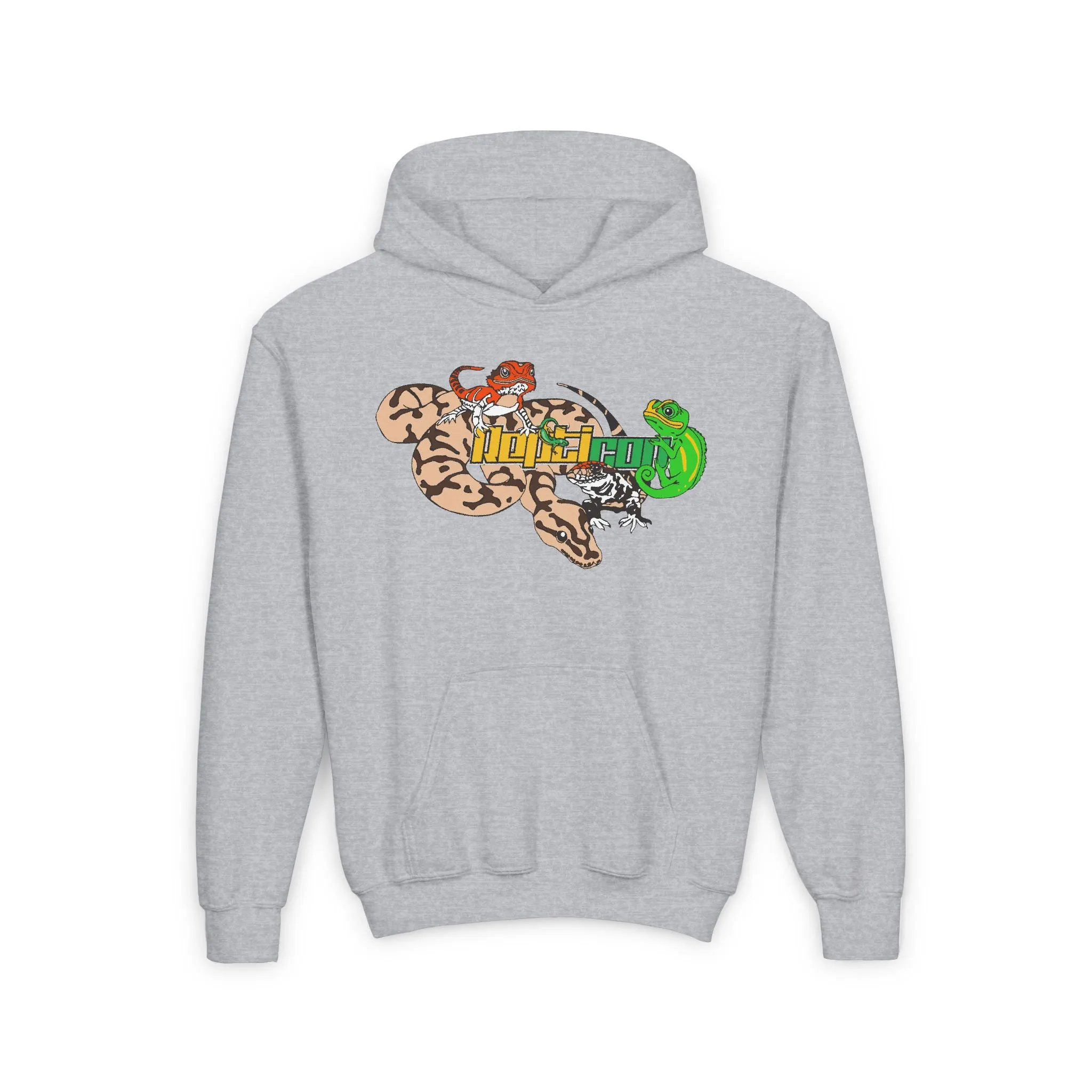 Repticon Youth Heavy Blend Hooded Sweatshirt w/ Reptile Group