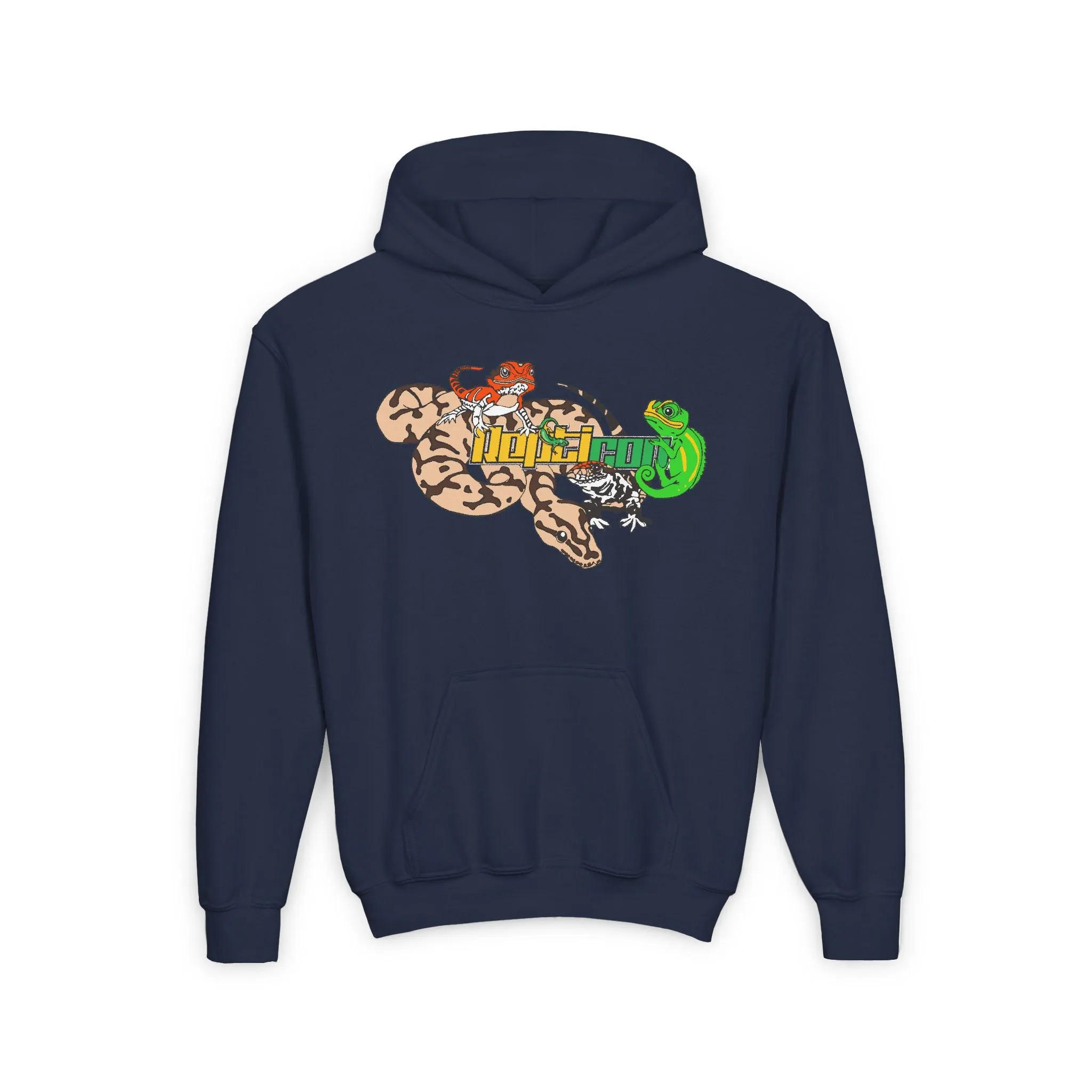 Repticon Youth Heavy Blend Hooded Sweatshirt w/ Reptile Group